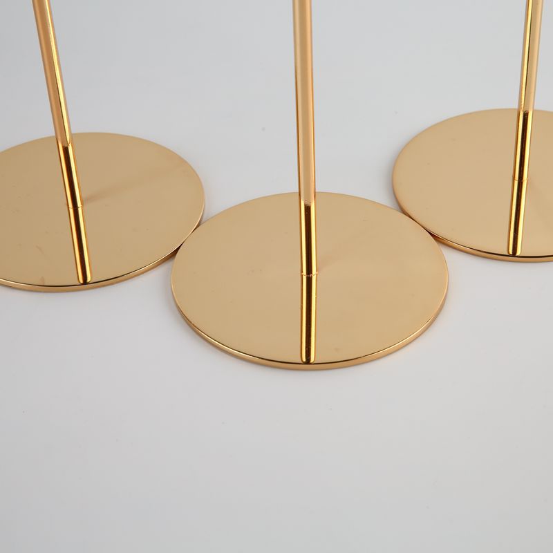 Slim Gold Candle Holder