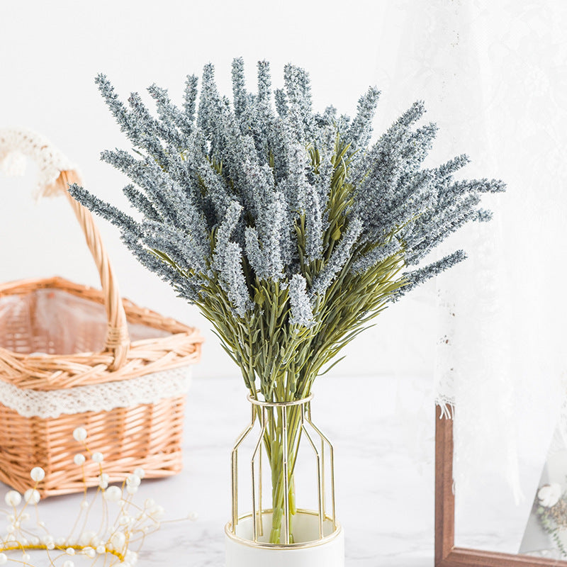 Artificial Wheat Ear Lavender Plant Home Decoration