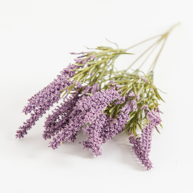 Artificial Wheat Ear Lavender Plant Home Decoration