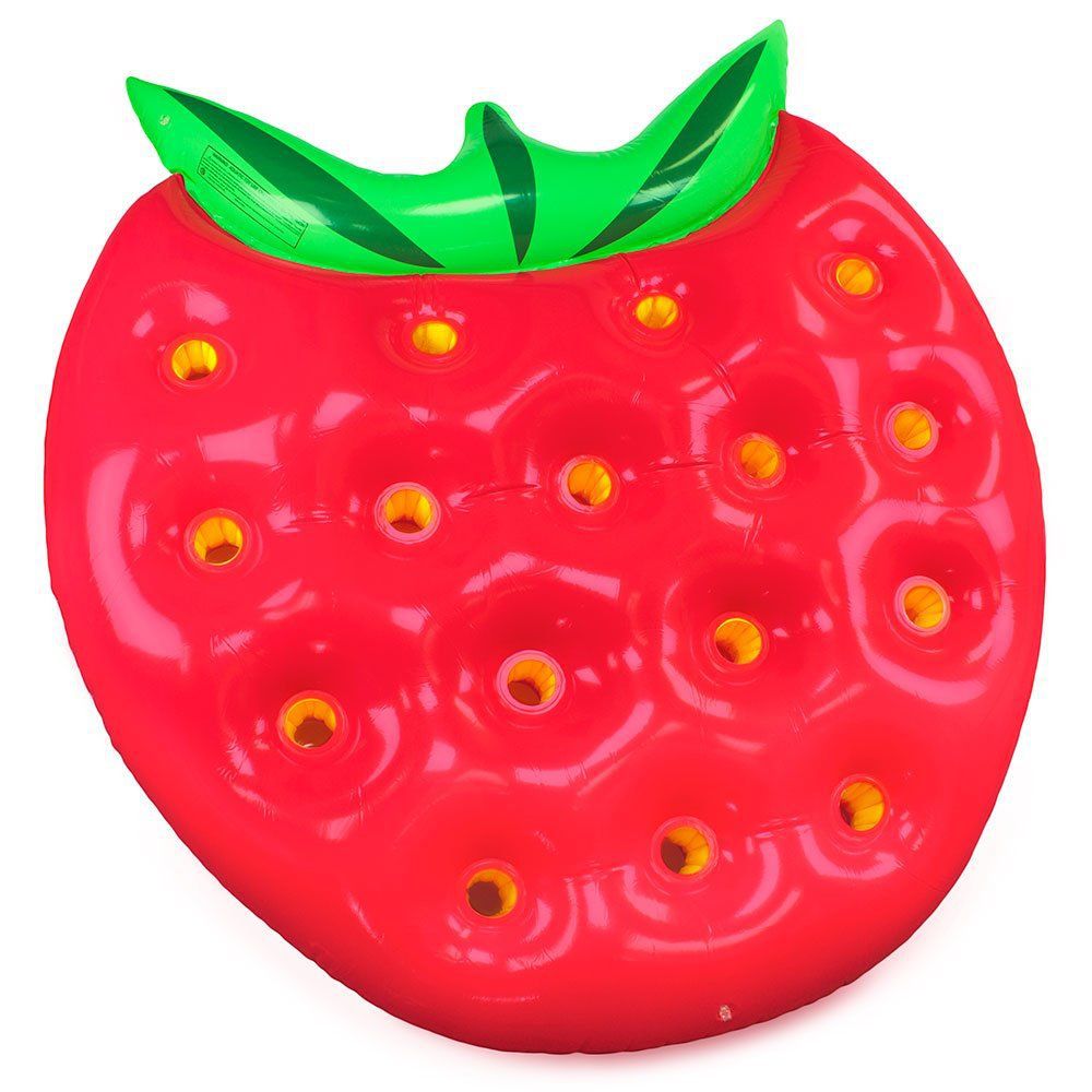 Floating Strawberry - Pool Float - Floating Bed