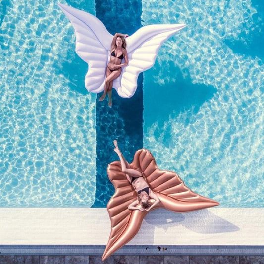 Pool giant angel wings floating Air Mattress