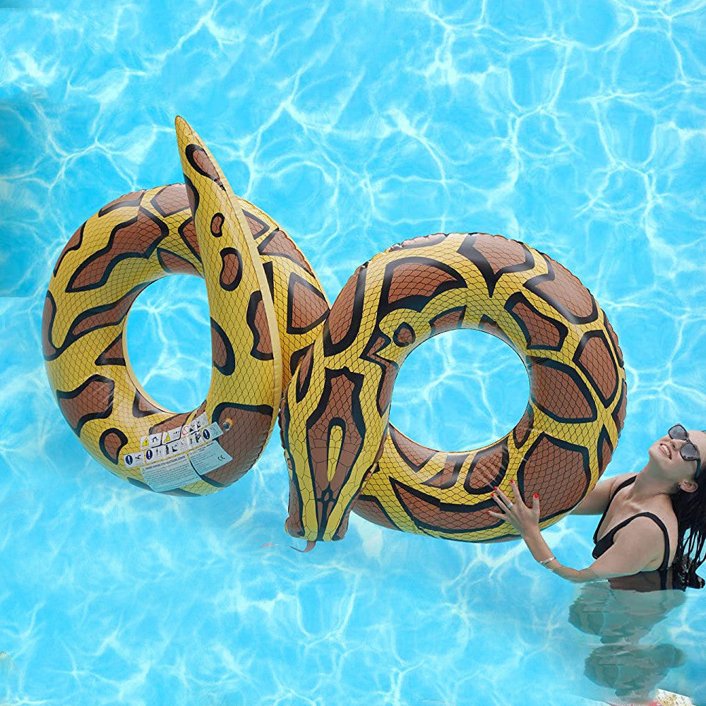 Large Lifesaving Float Inflatable Holiday Swimming Ring